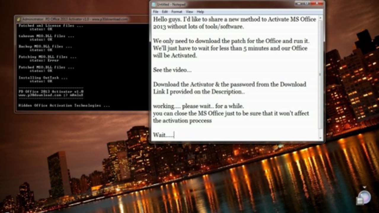 How to Activate Microsoft Office 2013 - Working 100% | AUGUST 2015 |