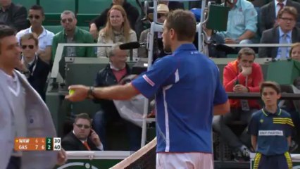 Wawrinka hakeme çok kızdı