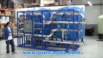 Pure Aqua| Sistema de Filtración Industrial Montado en Plataforma USA 120 GPM