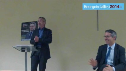 Bourgoin Jallieu 2014 : Intervention d'Olivier DIAS sur les thèmes du budget et des finances de la ville