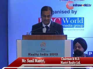 Mr. Sunil Mantri | Realty India 2013 | Realty Conference