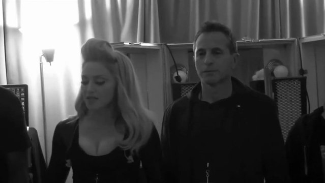 Madonna MDNA Tour Pre-Show Prayer in Ottawa, Canada