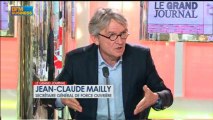 Jean-Claude Mailly, secrétaire général de Force Ouvrière dans Le Grand Journal - 3 juin 1/4