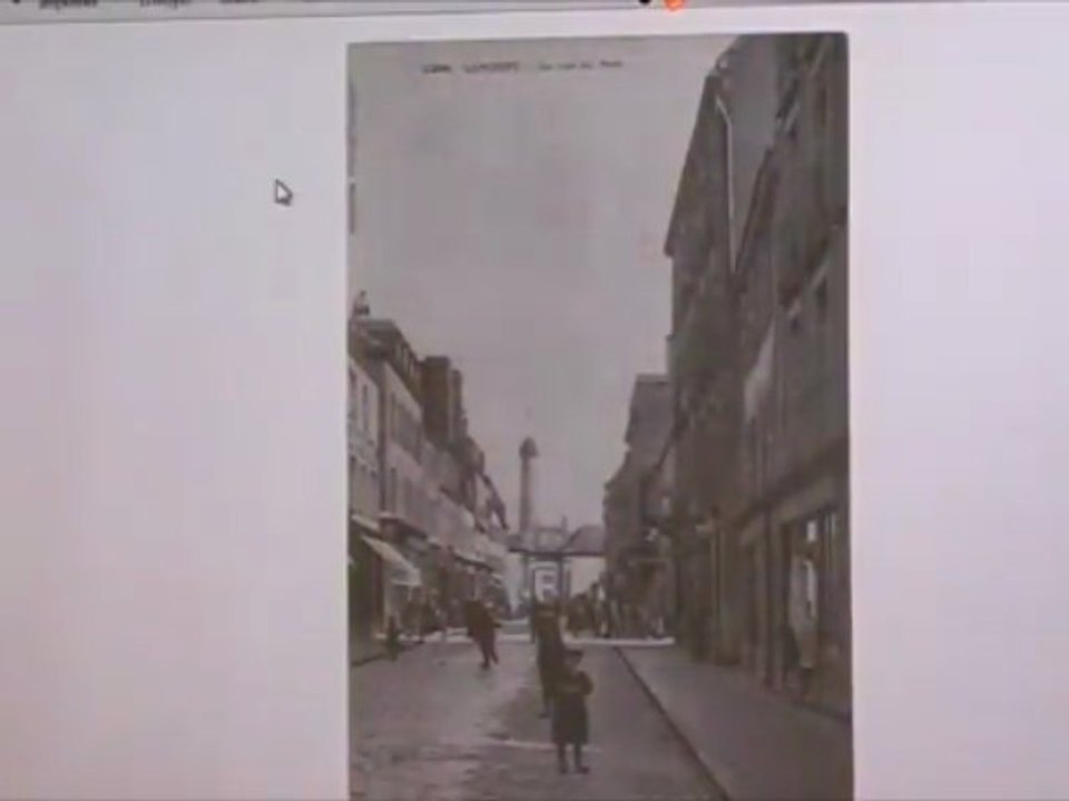 La rue du port
