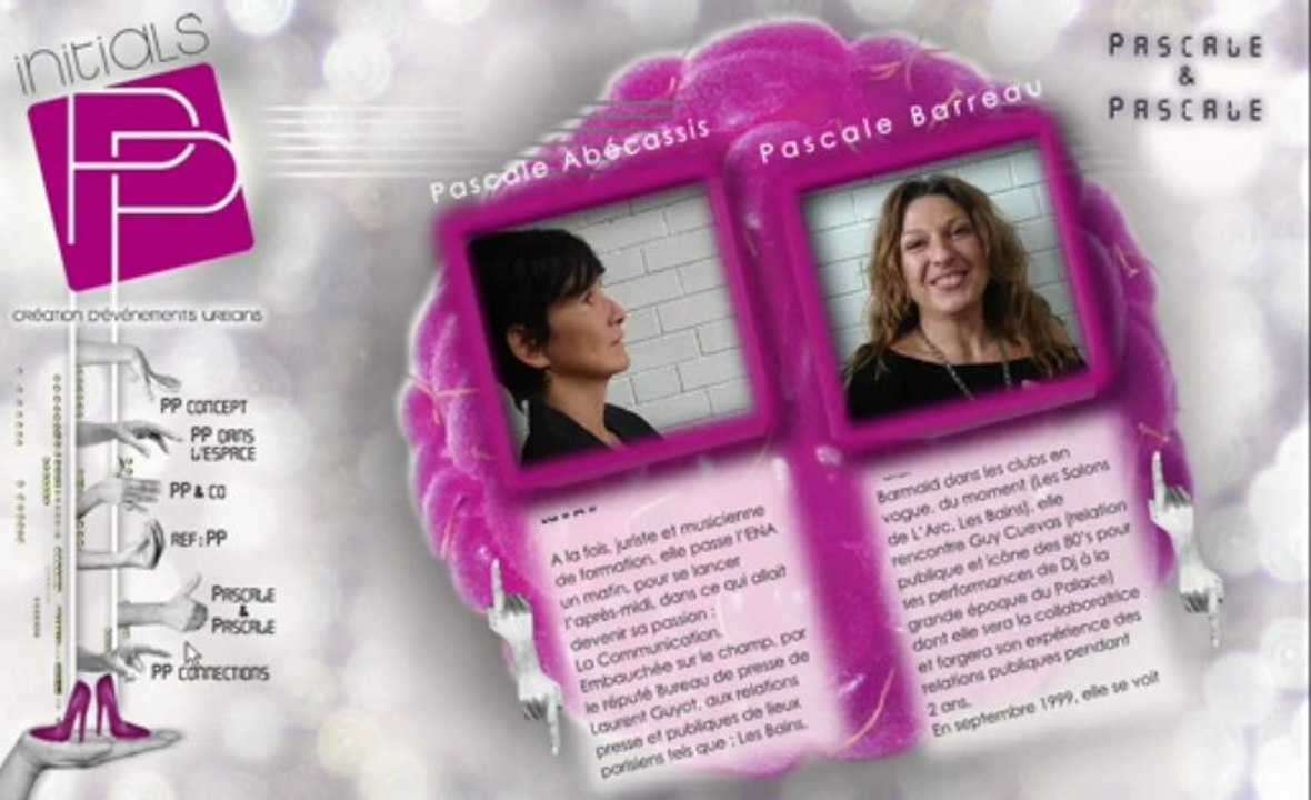 Initials PP - Agence d'événementiel / By Mona Moore