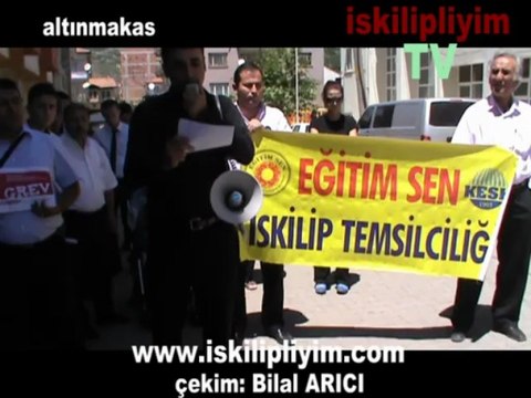 İSKİLİP Eğitim - Sen Basın Açıklaması