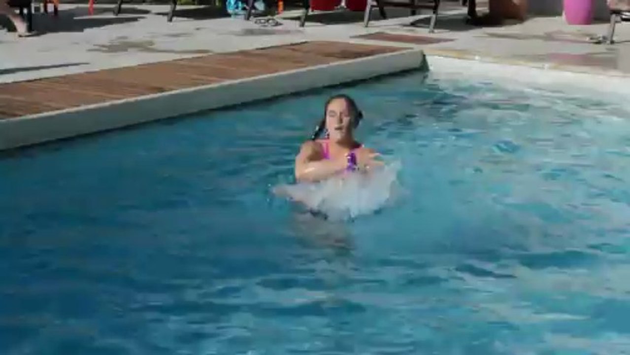 Natation synchronisée démonstration