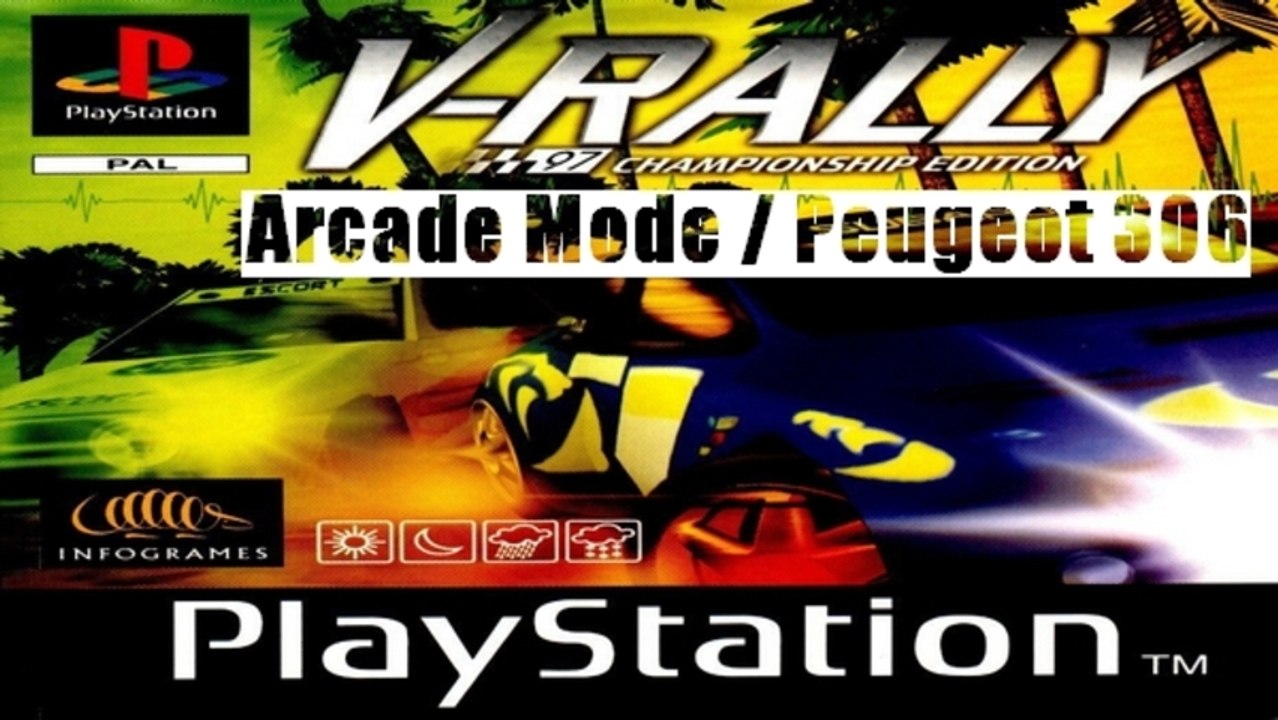 Détente V-Rally - Arcade Mode (Playstation)