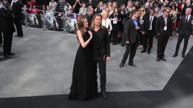 Angelina Jolie and Brad Pitt Have a Cuppa With William Hague During London Trip