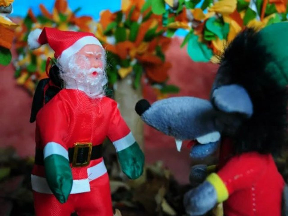 le loup et le pere noel