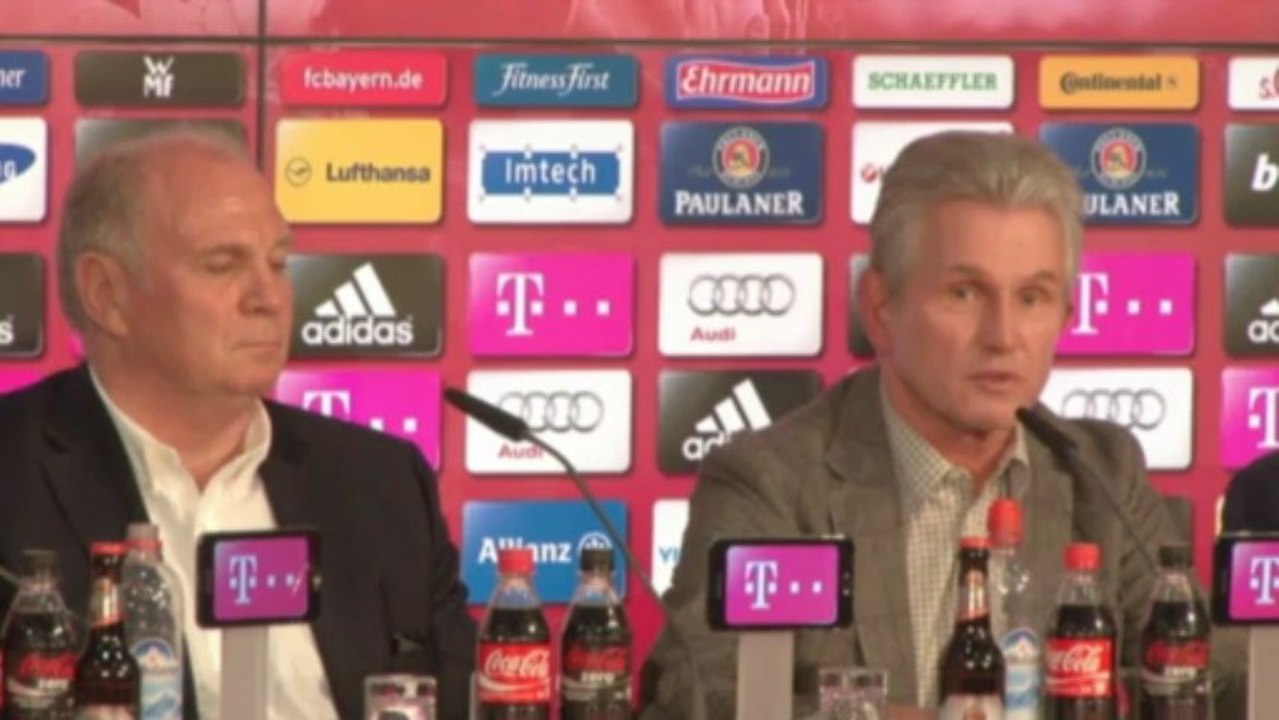 Jupp heynckes unter tränen: dank an uli hoeneß