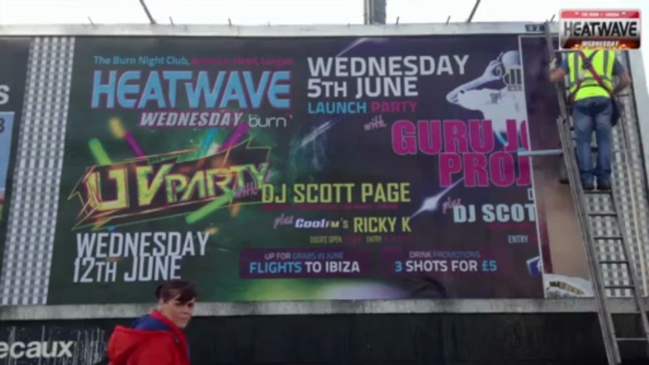 HEATWAVE WEDNESDAY BILLBOARD