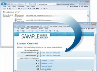 BroadWave Free Streaming Audio Server 1.27 Free