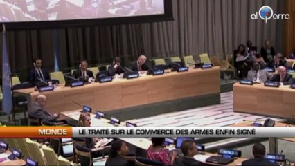 Le traité sur le commerce des armes enfin signé