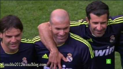 Manchester United Real Madrid Legends Zidane