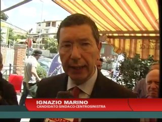 MARINO E ALEMANNO AL MERCATO DI CESANO