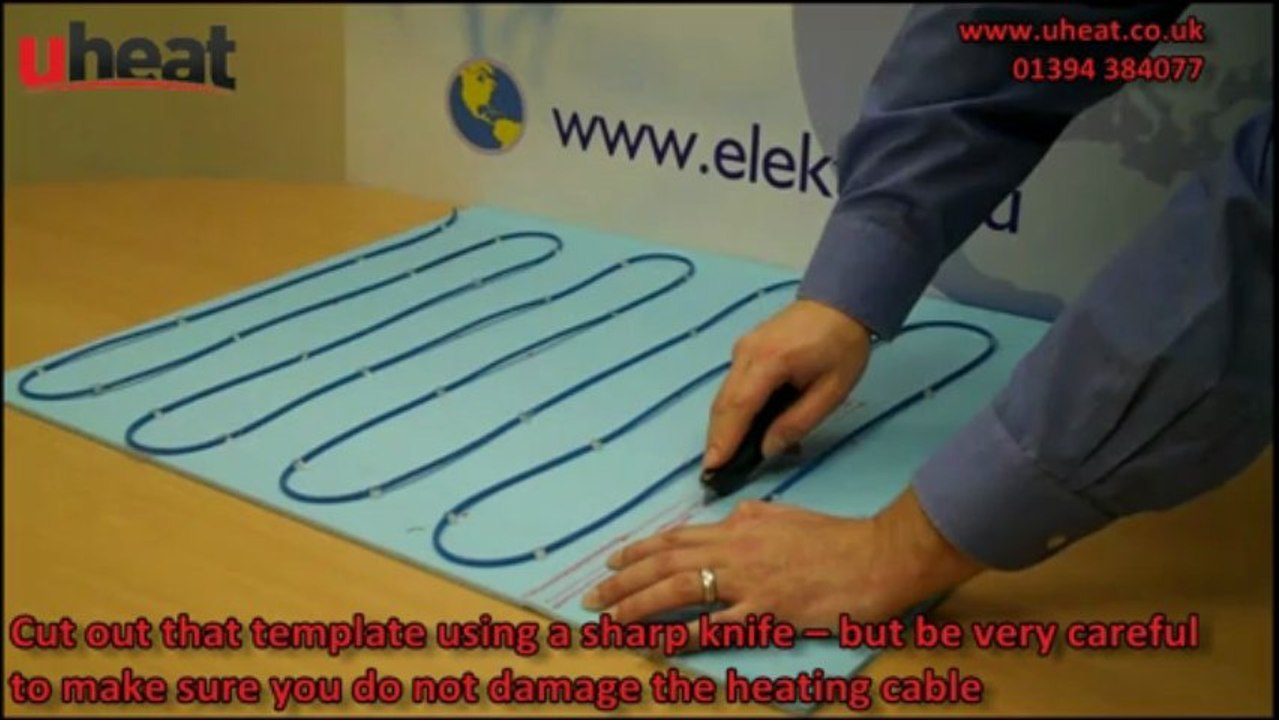 Uheat Underfloor Heating Guide To Installing Floor Sensor Conduit