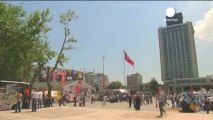 Retour au calme à Istanbul mais la mobilisation continue