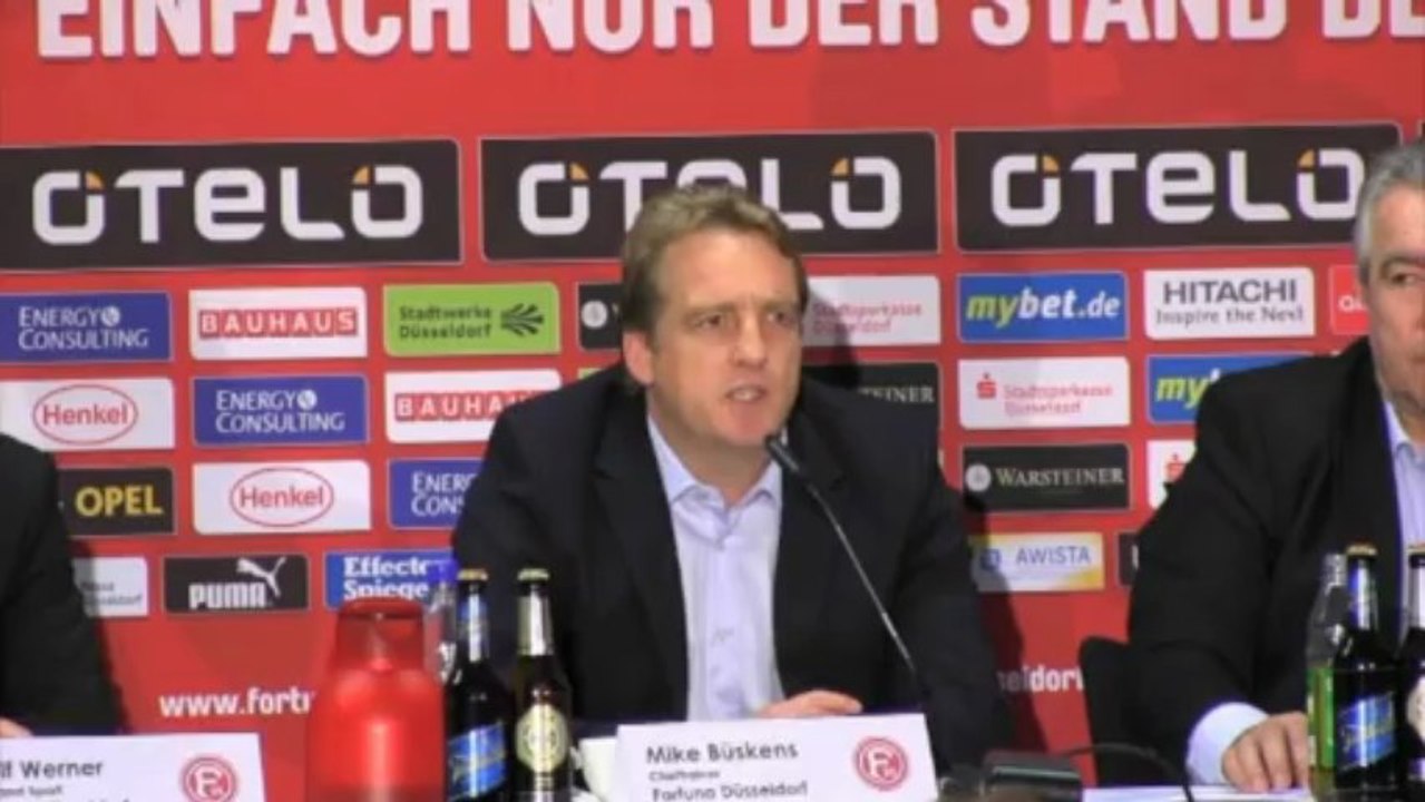 Büskens kehrt zur Fortuna zurück: 'Kontinuität einführen'