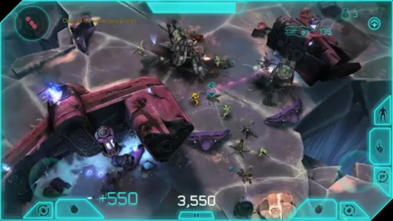 Halo Spartan Assault - Debut Gameplay Reveal - Top Down Halo