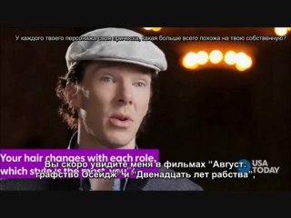 Benedict Cumberbatch 5 Questions (Rus Sub)