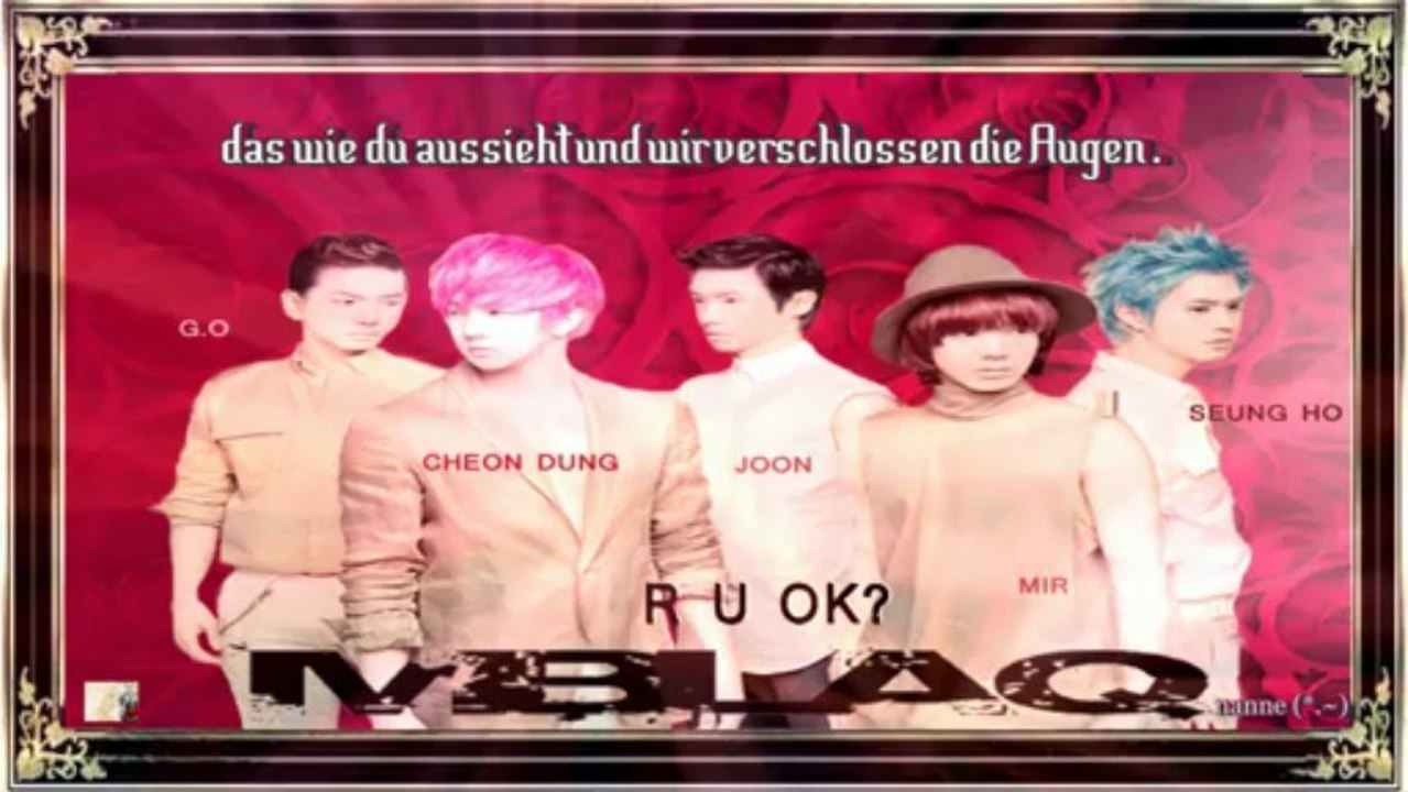 MBLAQ - R U OK k-pop [german sub]