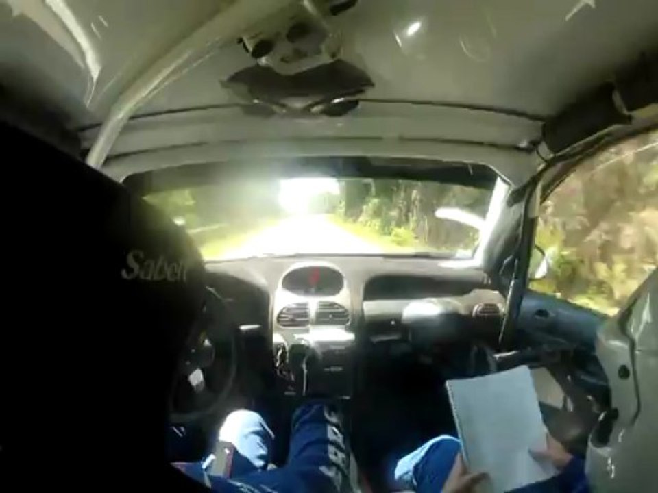 camera embarquee clemencon - fouret es10 aujac rallye du gard 2013