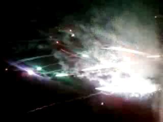 Feu d'artifices de Médis le 14juillet 2012