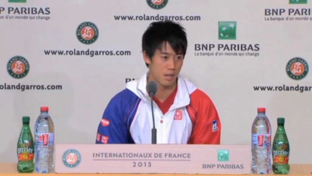 French Open: Nisihkori: "Alles war auf der Seite von Nadal"