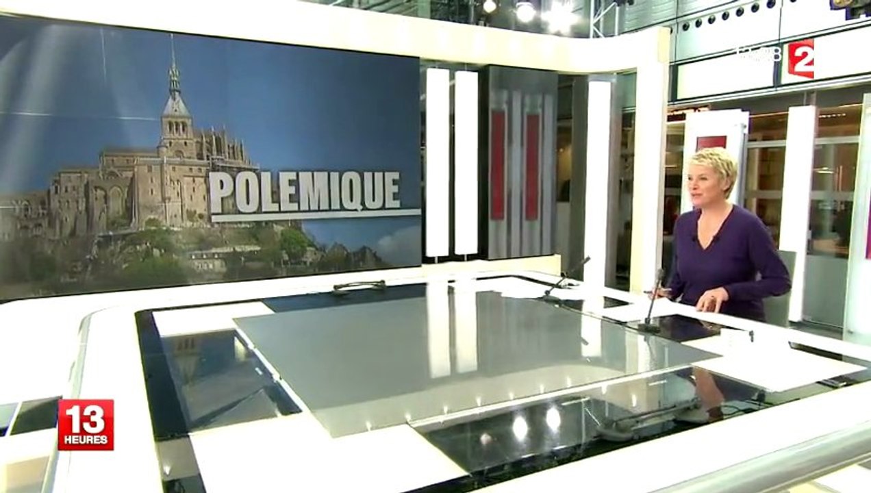 actions et réactions aux modifications relatives à l'accès au Mont-Saint-Michel - France 2 - lundi 3 juin 2013