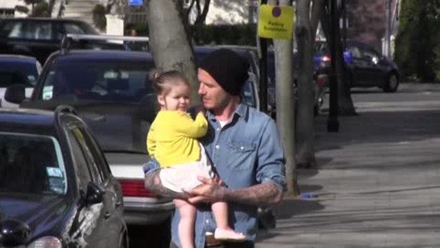 David Beckham Doesn't Want Harper To Date When She's Older