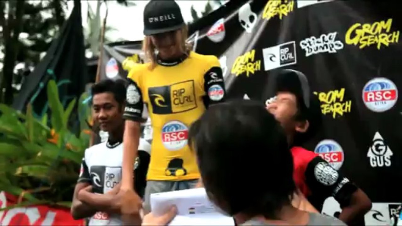 Rip Curl Asia GromSearch 2013 - Series #7 - Medewi