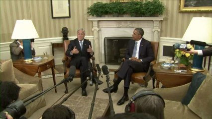 Obama e Piñera se reúnem na Casa Branca