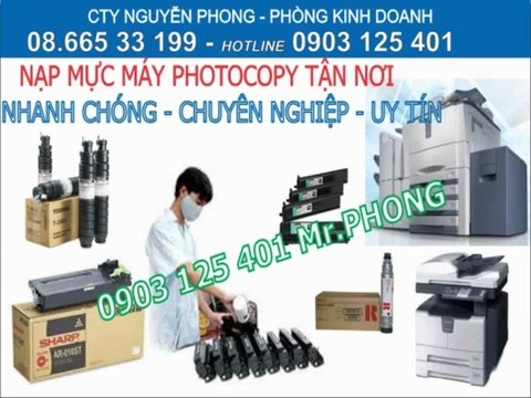 NẠP MỰC IN, NẠP MỰC MÁY IN QUẬN 8 - 0903 125 401 PHONG