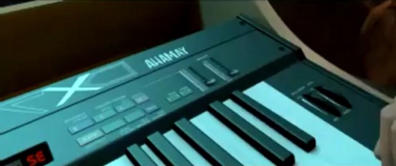 President Playing Keyboard