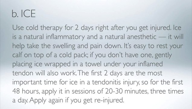 Achilles Tendonitis Treatment | Treatment for Achilles Tendonitis