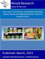 India Frozen Food Market, Volume (www.renub.com/report/life-science/food-beverage)