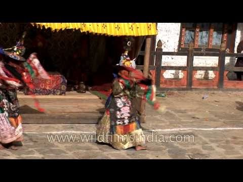 One of the most important religious dance - Shana Cham dance