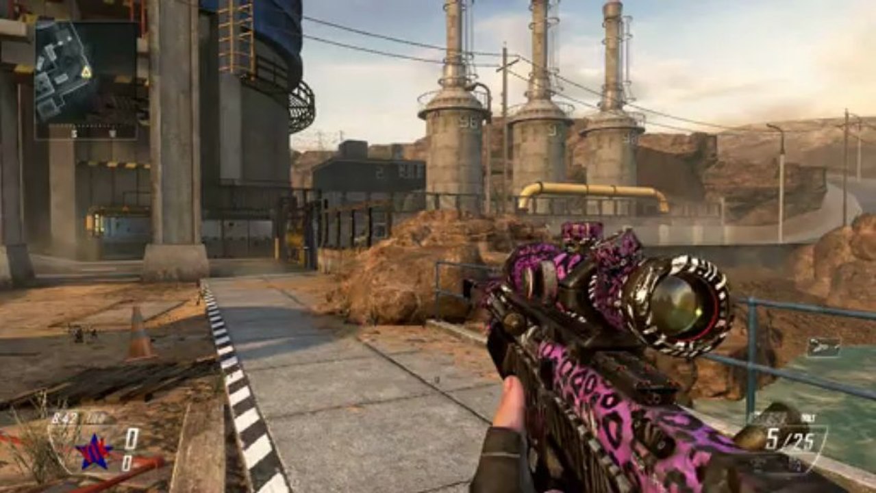 Black Ops 2 PARTY ROCK Camo on All Weapons - Party Rock Personalization ...