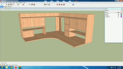 Screen Capture of Sketchup
