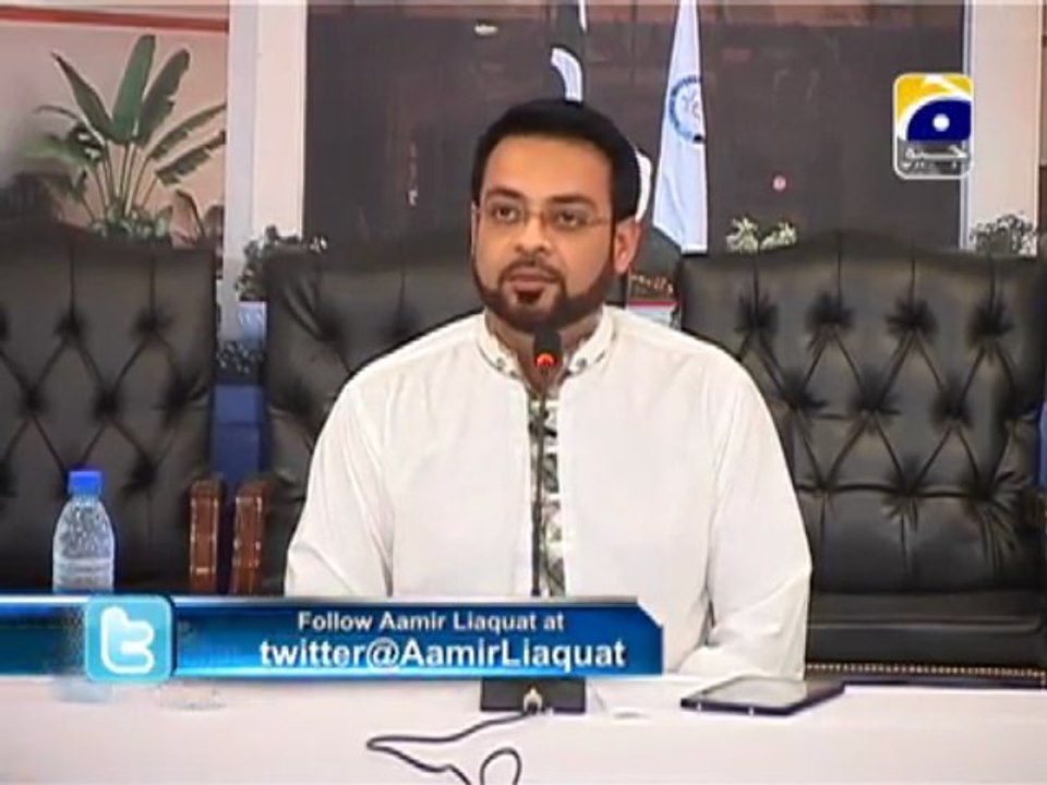 Aalam Aur Aalim 66th Episode of 2013 with Aamir Liaquat Husain 4-6-2013