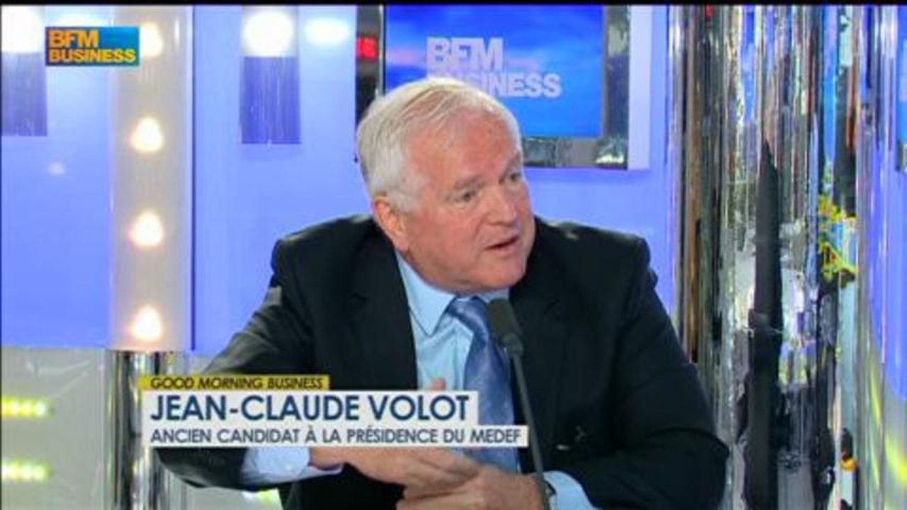 Jean-Claude Volot, ancien candidat à la présidence du Medef dans Good Morning Business - 5 juin