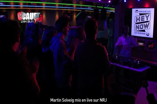 Martin Solveig mix en live sur NRJ