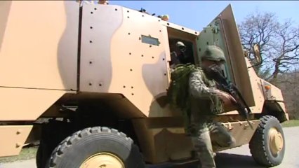 Le véhicule blindé hautement protégé ARAVIS