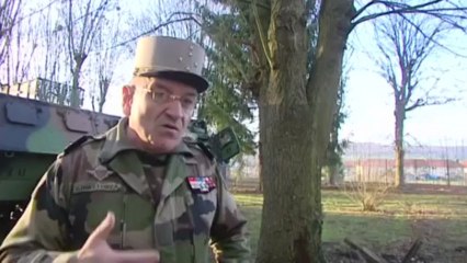 Visite du CEMAT au 1er RI - février 2011