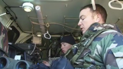 Exercice Charenton à Canjuers avec le 93e RAM - mars 2011