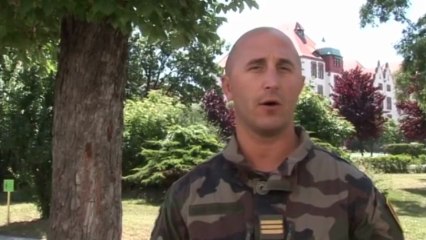 Les personnels du 152e RI sont sur le départ pour l'Afghanistan - mai 2011