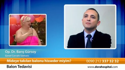 Mideye takılan balonu hisseder miyim? Op.Dr.Barış Gürsoy