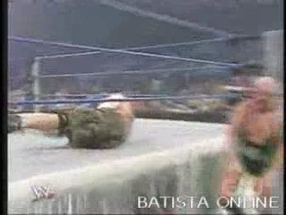 Batista & Lashley & Cena vs Booker...