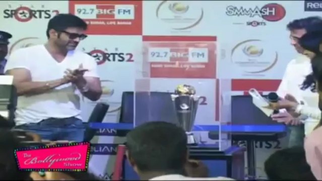 Sunil Shetty unveils ICC Champions Trophy
